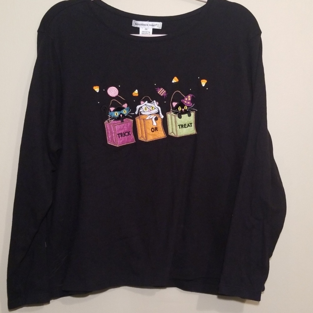 Trick or Treat Halloween Shirt 2XL